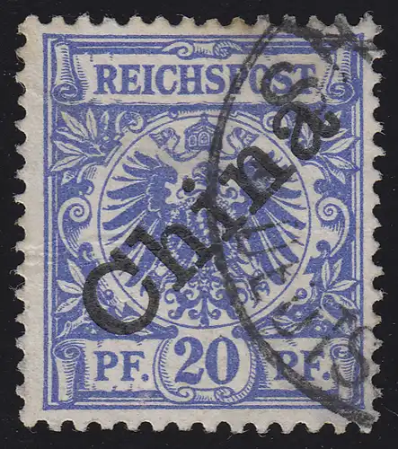 4I Chine - Imprime sur 20 p. violet - videur, cacheté