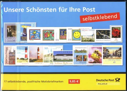 Briefmarken ... - 17 selbstklebende Motivbriefmarken **