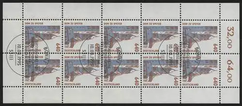 1811 SWK 640 Pf Dom à Speyer - Bogen 10 ESSt Bonn