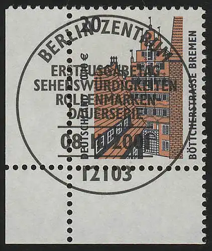 2224 SWK 20 Pf/0,10  Ecke ul ESST Berlin