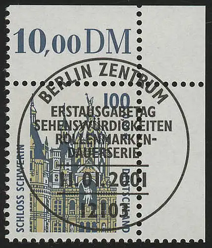 2156 SWK 100 Pf/0,51 Euro Ecke or ESST Berlin