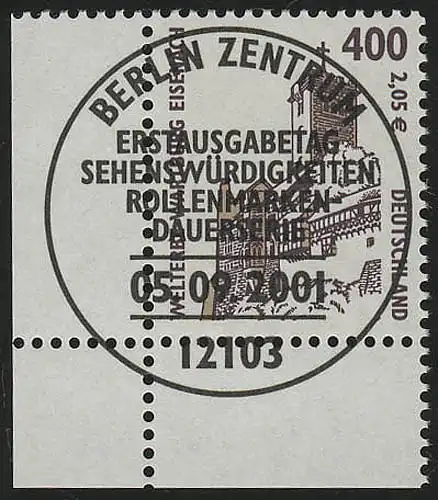 2211 SWK 400 Pf/2,05 Euro Coin ul ESST Berlin