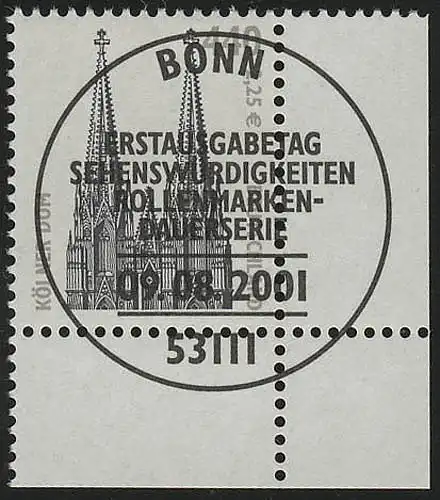 2206 SWK 440 Pf/2,25 Euro Coin ur ESST Bonn