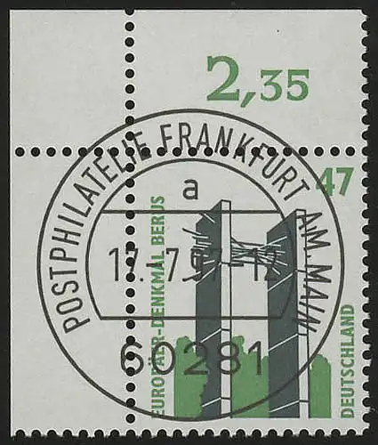 1932 SWK 47 Pf Ecke ol VS-O FfM