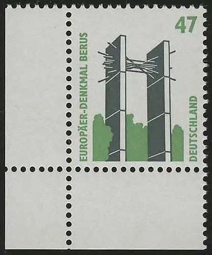 1932 SWK 47 Pf coin ul ** post-fraîchissement