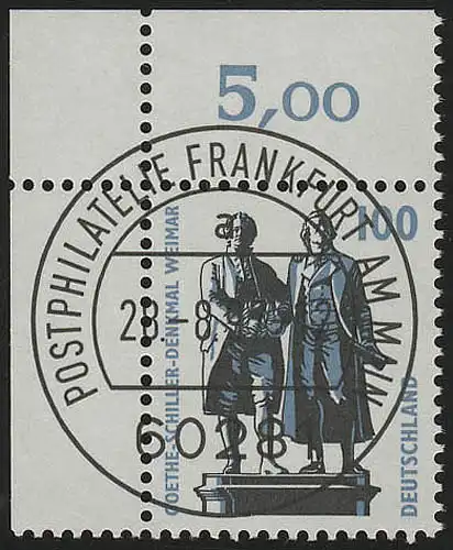 1934 SWK 100 Pf Ecke ol VS-O FfM