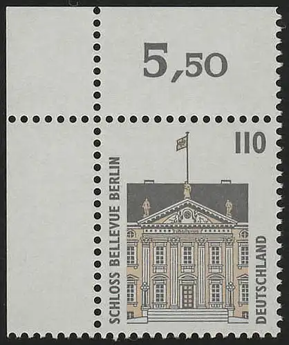 1935 SWK 110 Pf Ecke ol ** postfrisch