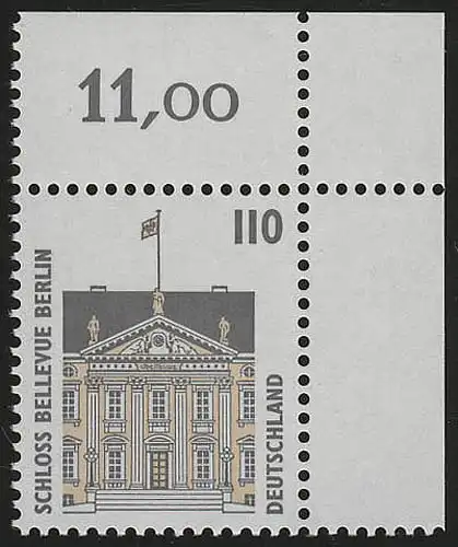 1935 SWK 110 Pf Ecke or ** postfrisch