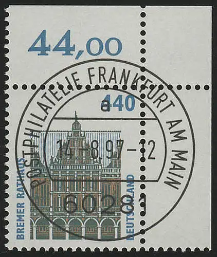 1937 SWK 440 Pf Ecke or VS-O FfM