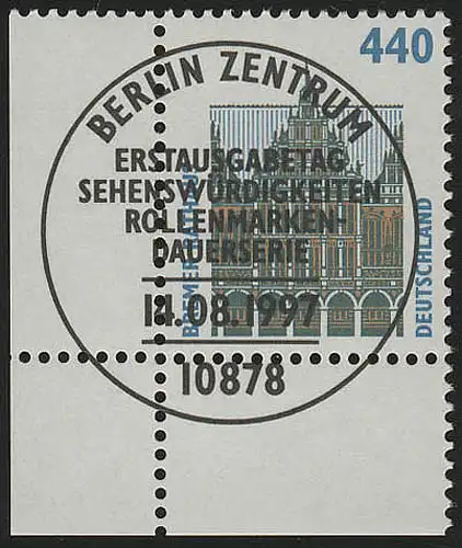 1937 SWK 440 Pf Ecke ul ESST Berlin