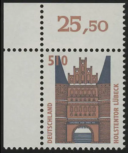 1938 SWK 510 Pf Ecke ol ** postfrisch
