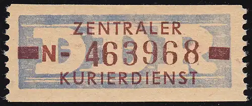 20-N Service-B, billet de brun sur violet, ** frais de port