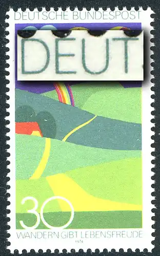 808 Randonnée 1974 - Tenue en haut de l'écriture, **