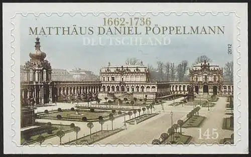 2915 Pöppelmann SELBSTKLEBEND auf neutraler Folie, postfrisch **