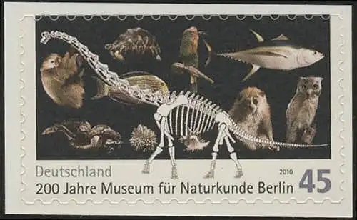 2780 Musée d'histoire naturelle de Berlin SANS BATEAU sur film neutre, **