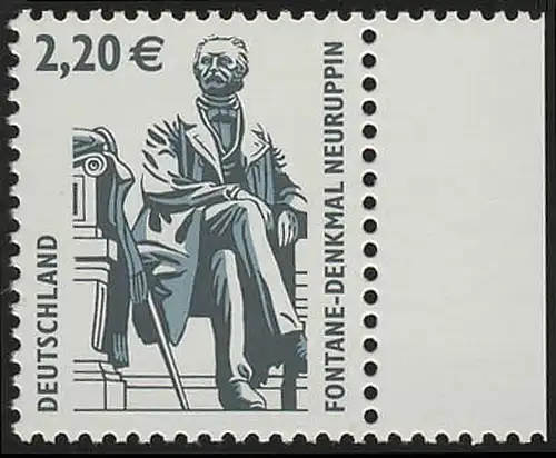 2307CIII SWK Euro 2,20 SAD Typ IV Bogenmarke postfrisch **