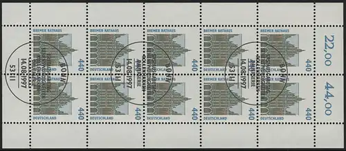 1937 SWK 440 Pf Bremer Mair House - Bogen 10 ESSt Bonn