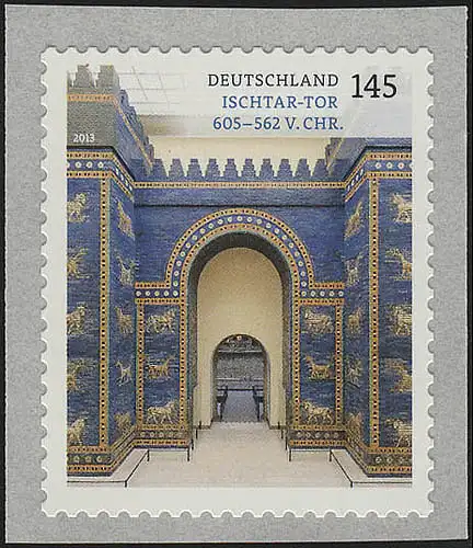 3002 Museumsschätze: Ischtar-Tor, SELBSTKLEBEND, postfrisch **