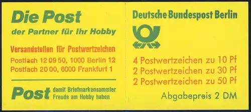 11a MH BuS 1980 - mit PLF III, Sonderstempel Berlin 26.4.1980