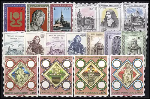 615-631 Vade-mecum du Vatican 1973 complet, frais de port