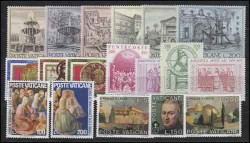 657-674 Vade-mecum du Vatican 1975 complet, frais de port