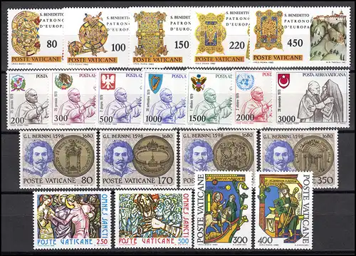 759-778 Vade-mecum du Vatican 1980 complet, frais de port