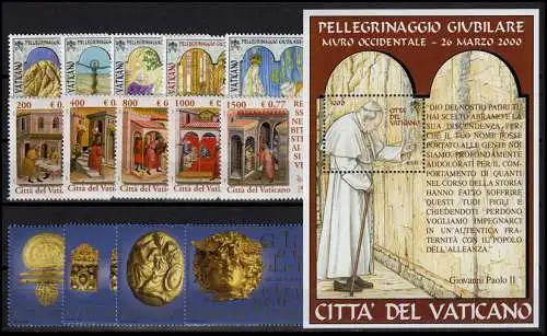 1362-1393 Vatikan-Jahrgang 2001 komplett, postfrisch