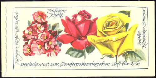 MH 6 I 1b Exposition de roses - frais de port