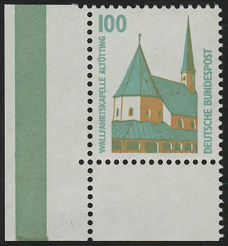 1406v WAIS GAMMATION 100 pc coin en bas à gauche avec couture, ** frais de port