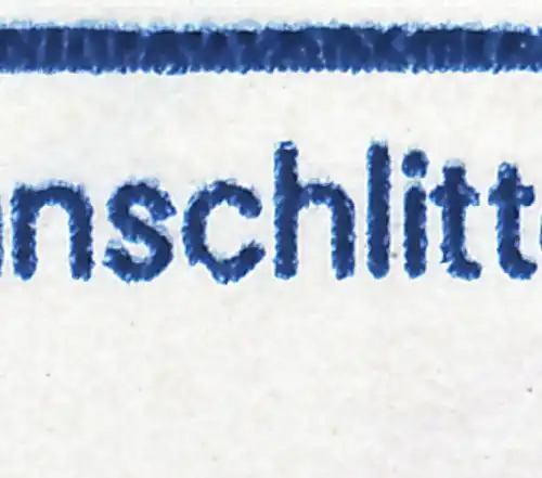 SMHD 16b Postwertzeichen & Stempel mit PLF 2923, Feld 4, **