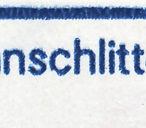 SMHD 16b Postwertzeichen & Stempel mit PLF 2923, Feld 4, **