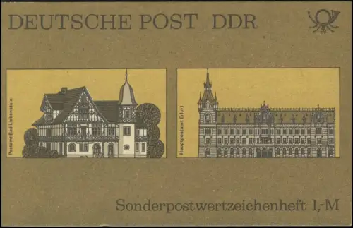 SMHD 21 b Bureaux de poste 1985 avec PLF 2972, case 29, **