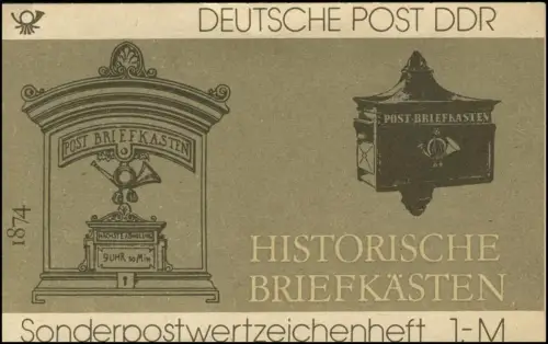 SMHD 22 Briefkästen 1985 mit PLF 2957, Feld 7, **