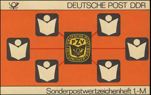 SMHD 24 a PZV der DDR 1985 mit MICHEL-PLF 2910I, Feld 4,**