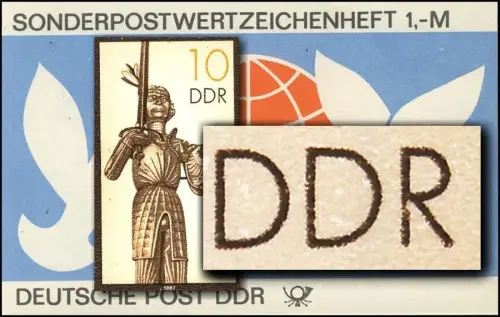 SMHD 28 I Paix 1987 - PLF: 3063, case 20, **