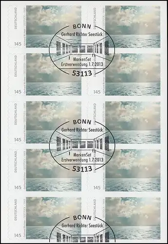 FB 32 Gerhard Richter, feuille de 10 x 3021, EV-O Bonn