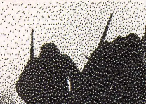 1790I Europa: Frieden und Freiheit 100 Pf. - 10er-Bogen mit PLF I, Feld 9 **