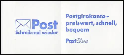 11i MH BuS 1980 - 1. DS Type I: Hauteur du cliché vert 42,2 au lieu de 43 mm, **