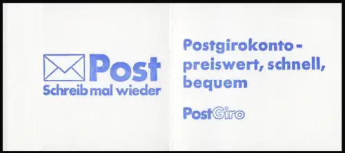 11i MH BuS 1980 - 1. DS Type I: Hauteur du cliché vert 42,2 au lieu de 43 mm, **