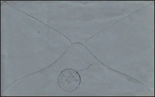 Bayern Brief MÜNNERSTADT 29.12. über SCHWEINFURT 29.12.