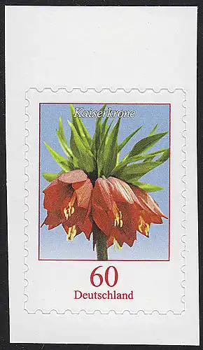 3046 Blume Kaiserkrone 60 Cent, SELBSTKLEBEND aus FB 35, **