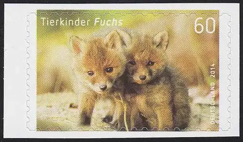 3053 Tierkinder: Fuchs, selbstklebend, aus FB 36 **