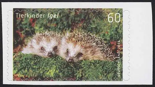 3054 Tierkinder: Igel, selbstklebend, aus FB 36, **