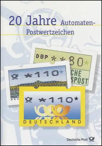 3. L'emblème postal ATM 1999: 20 ans de logo postal EB 6/1999