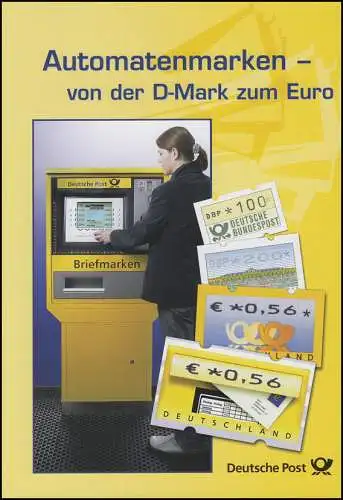 Automatenmarken Postemblem - Sielaff - Briefkasten - EB 3/2002
