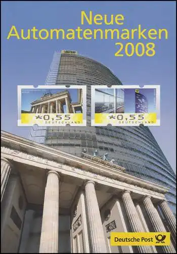 6-7 ATM Automatenmaken Brandenburger Tor & Post Tower - EB5/2008