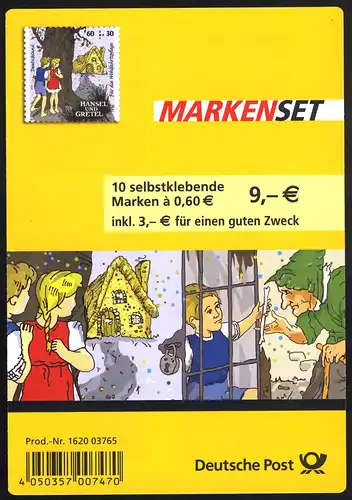 96 MH Grimms Märchen: Hänsel und Gretel, postfrisch