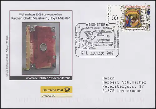 Chaire de l'église Missel Hoya Missale, édition 1000! SSt Münster Engel 12.11.2009