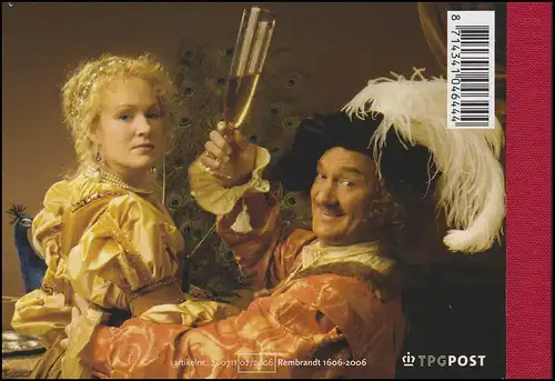 Markenheftchen 70 Rembrandt & Gemälde Saskia 02/2006 (PR 11), **