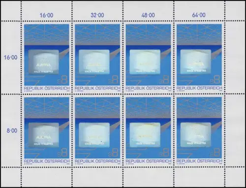 1936 Export autrichien, avec hologramme - arc complet, frais de poste